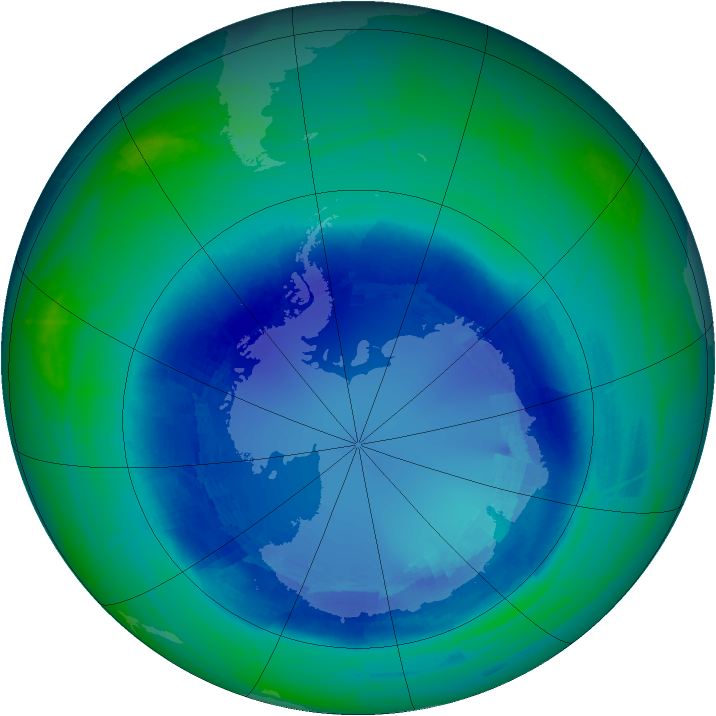 Ozone Map 2008-08-26